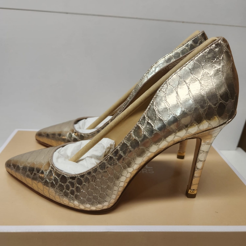 Michael kors Arianna pump Metallic leather